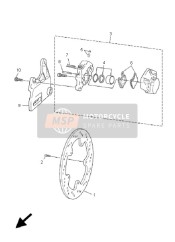 BREMSSATTEL HINTEN